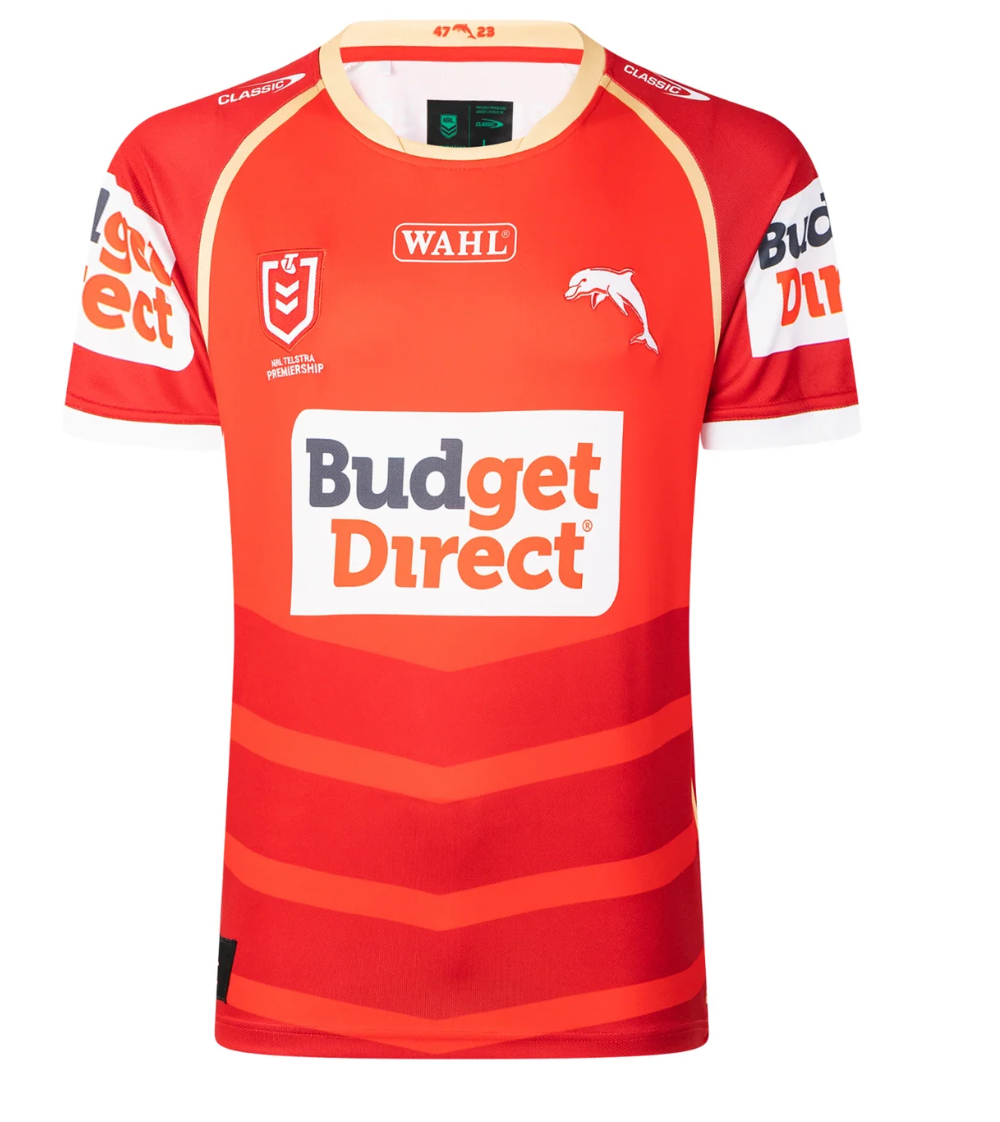 NRL 2026 Home Jersey - Dolphins - Adult - Mens